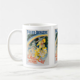 Folies Bergère - L'arc en ciel - Jules Chéret 1893 Coffee Mug