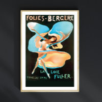 Folies Bergere Paris Showgirl, 1920's Flapper Girl