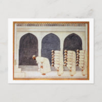 Folio.38a A Mogul prince in a mosque leading Frida