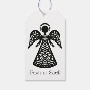 Folk Art Angel Gift Tags