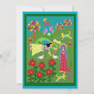 Folk Art Annunciation Personalized 