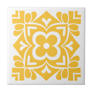 Folk Art Bloom Tile