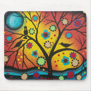 FOLK ART BY LORI EVERETT A Morning With You Mouse Mat