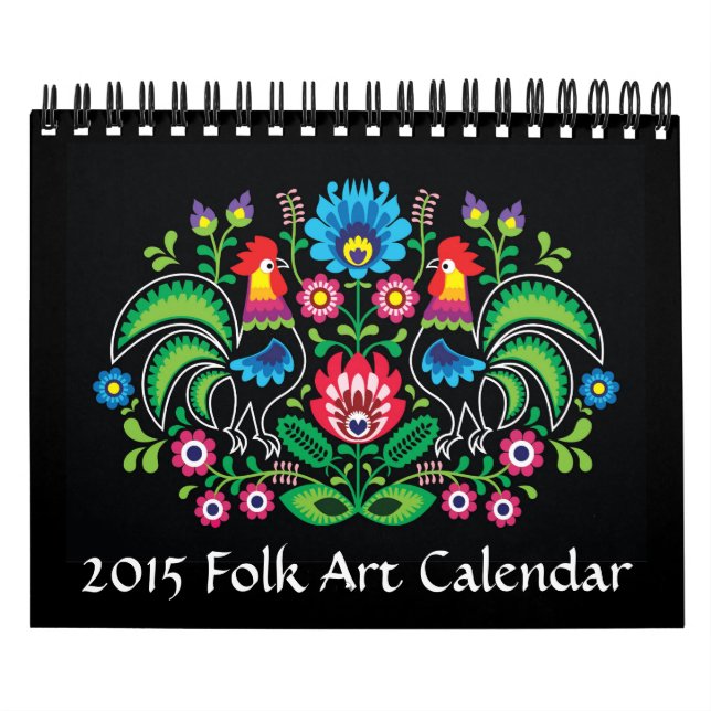 Folk Art Calendar - SRF (Cover)