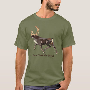 Folk Art Caribou/Reindeer T-Shirt