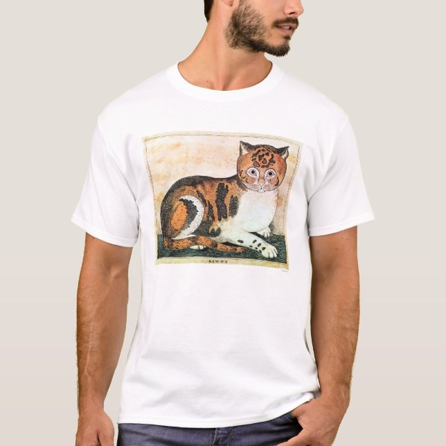 Folk Art: Cat T-Shirt (Front)