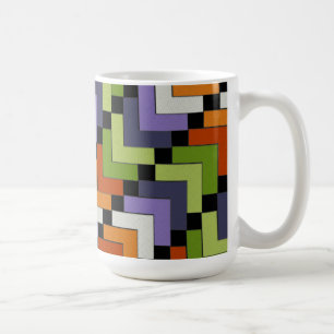 Folk Art Chevrons Coffee Mug