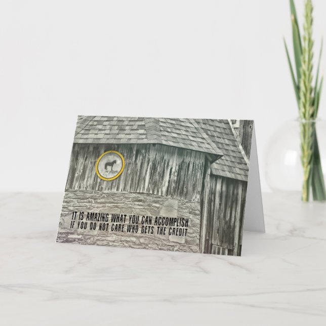 FOLK ART Greeting Card (Front)