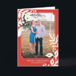 Folk Art Holiday Photo Greeting Card<br><div class="desc">Photography courtesy of Fiona Conrad: http://www.fionaconrad.com/#/special/splash/fiona-conrad-photography/ and provided by Creative Commons: https://creativecommons.org/licenses/by/2.0/</div>