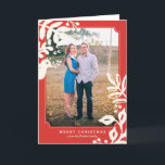 Folk Art Holiday Photo Greeting Card<br><div class="desc">Photography courtesy of Fiona Conrad: http://www.fionaconrad.com/#/special/splash/fiona-conrad-photography/ and provided by Creative Commons: https://creativecommons.org/licenses/by/2.0/</div>