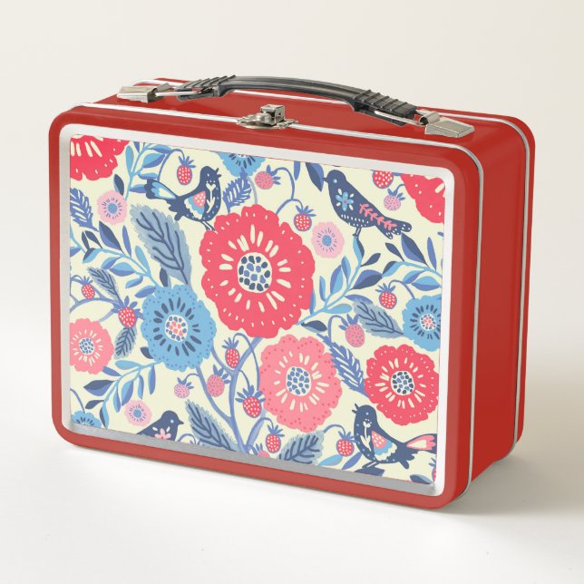 Folk Art Lunch Box (Front)