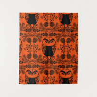 Folk Art Owl Prints