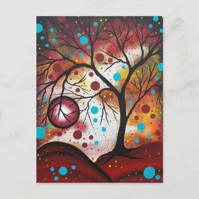 FOLK ART Roots Of Wisdom BY LORI EVERETT postcard (Front)