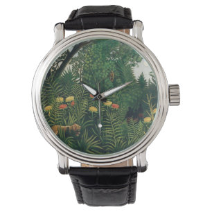 Folk Art Rousseau Jungle Watch