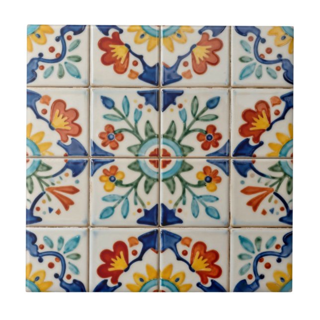 Folk Art Tile (Front)