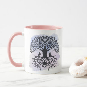 Folk Art Tree of Life Mug