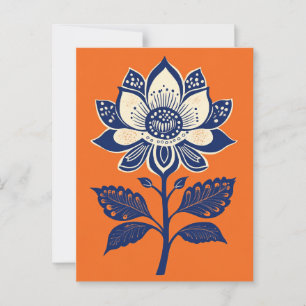 Folk Bloom #237 Postcard