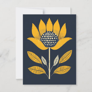 Folk Bloom #246 Postcard