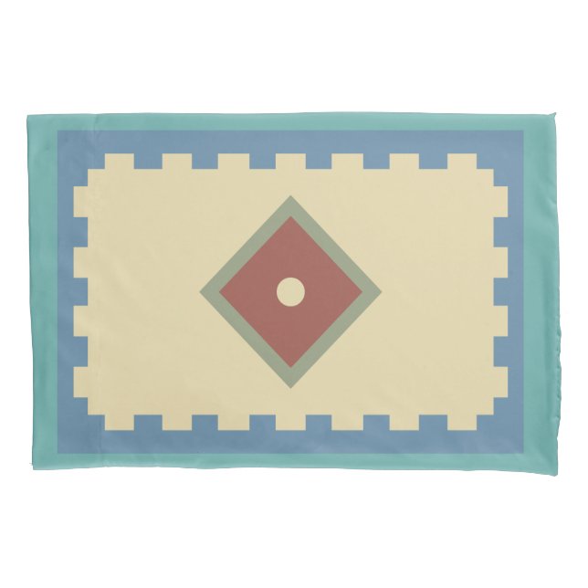 Folk Design Pillowcase (Front)