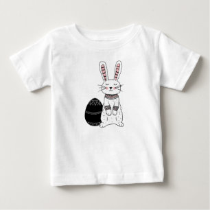 Folk Easter Bunny Rabbit Baby T-Shirt
