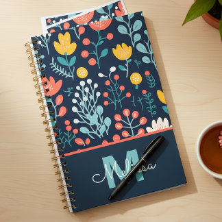 Folk Floral Boho Cottagecore Planner