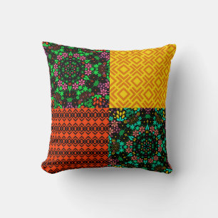 Folk folklore cushion