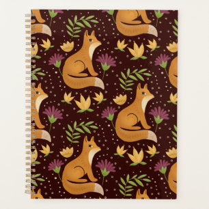 Folk Foxes Spiral Planner