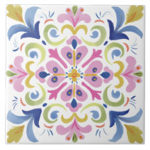 Folk Garden Watercolor