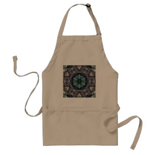 Folk Mandala  Adult Apron