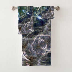 Folk Mandala  Bath Towel Set