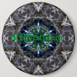 Folk Mandala Button