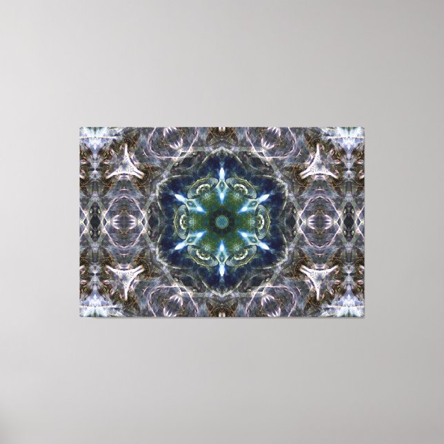 Folk Mandala  Canvas Print (Front)
