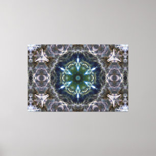 Folk Mandala  Canvas Print