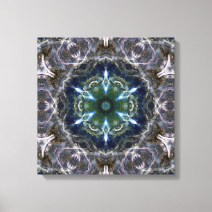 Folk Mandala  Canvas Print
