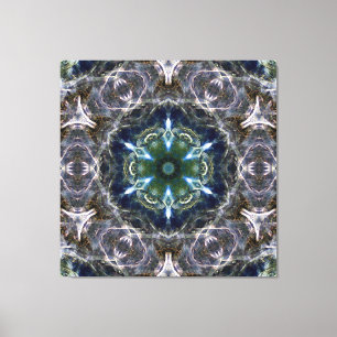 Folk Mandala Canvas Print