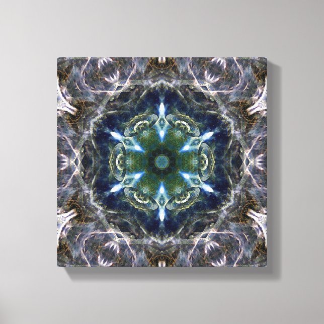 Folk Mandala  Canvas Print (Front)