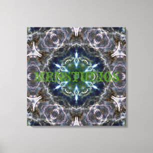 Folk Mandala Canvas Print