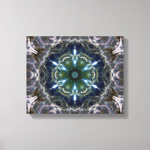 Folk Mandala  Canvas Print