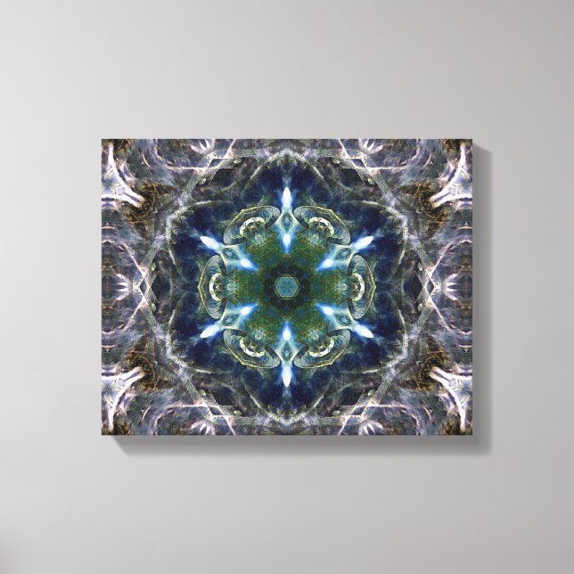 Folk Mandala  Canvas Print (Front)