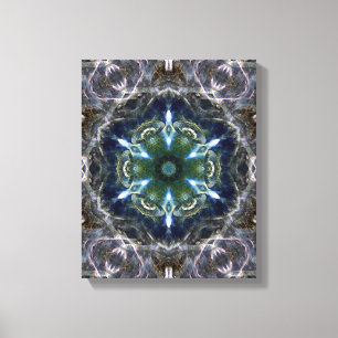 Folk Mandala  Canvas Print