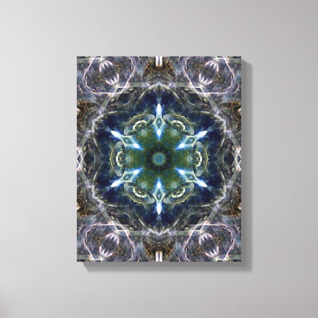 Folk Mandala  Canvas Print (Front)