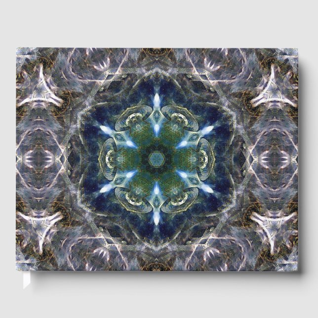 Folk Mandala  Guest Book (Front)