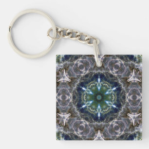 Folk Mandala Keychain