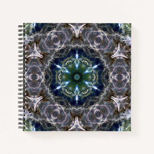 Folk Mandala  Notebook (Front)