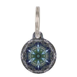 Folk Mandala Pet Tag
