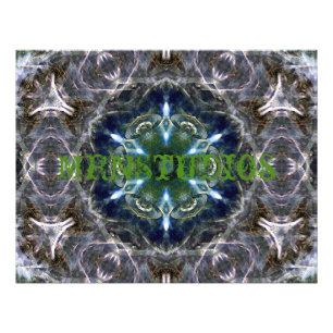 Folk Mandala  Photo Print