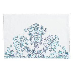Folk Mandala Pillowcase