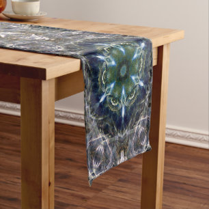 Folk Mandala Short Table Runner