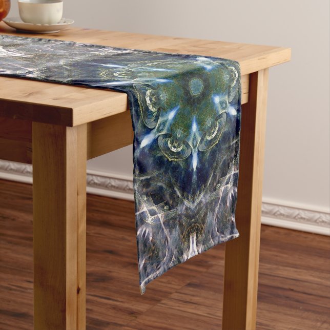 Folk Mandala  Short Table Runner (In Situ)