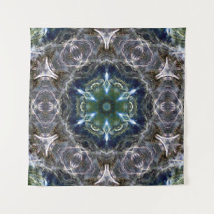 Folk Mandala Tapestry